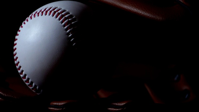 运动，棒球和棒球器材视频素材