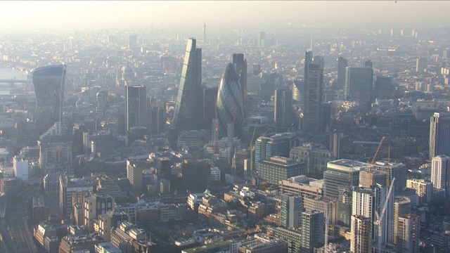 迷雾之城伦敦视频素材