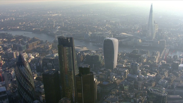 迷雾之城伦敦视频素材