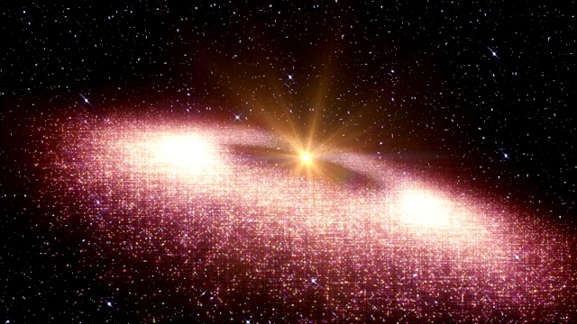 太空中的超新星爆炸视频素材