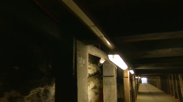 隧道移动镜头视频素材