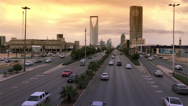 沙特阿拉伯利雅得视频素材