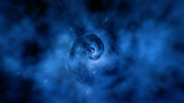 无限可循环的星系空间背景视频素材