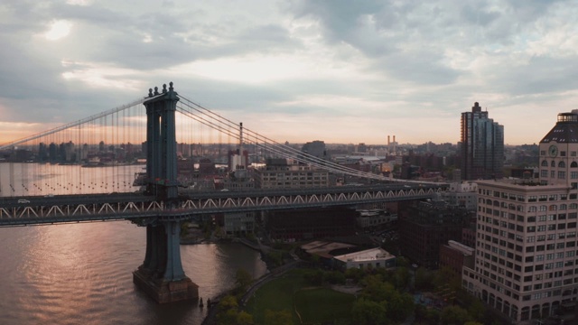 布鲁克林的Verrazzano-Narrows桥视频素材