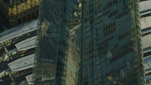 伦敦碎片大厦的日出近景视频下载