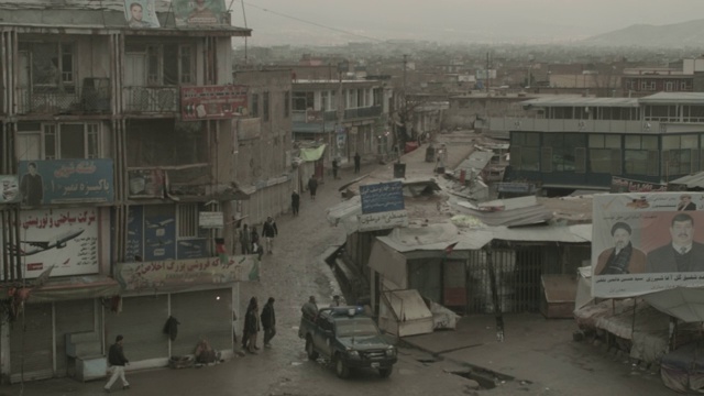 2014年大选期间喀布尔的街道视频下载