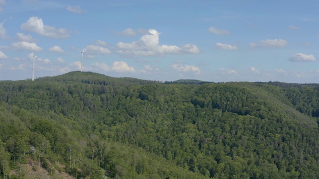 天线Löwenstein风力涡轮机视频素材
