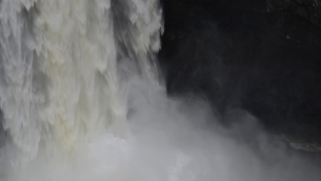 帕卢斯瀑布、华盛顿峡谷、蛇河、哥伦比亚河视频素材