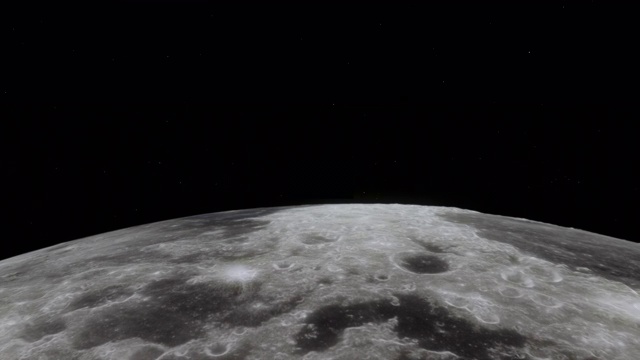 从月球上看地球视频素材