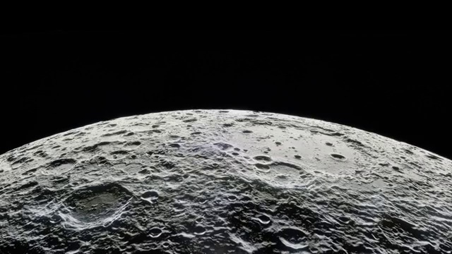 月球轨道视频素材