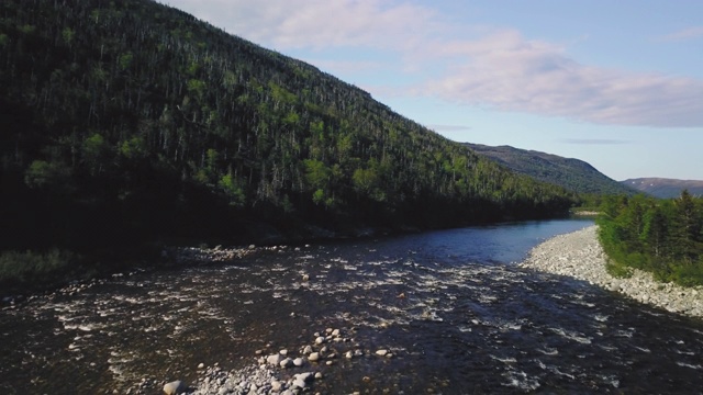 纽芬兰河视频素材