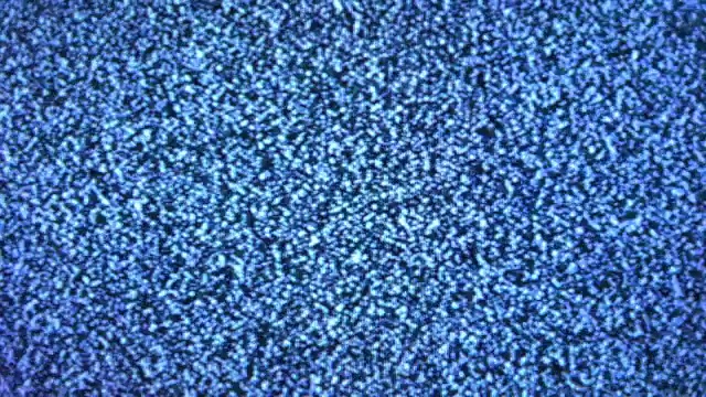 老电视显像管屏幕上的白噪音视频素材