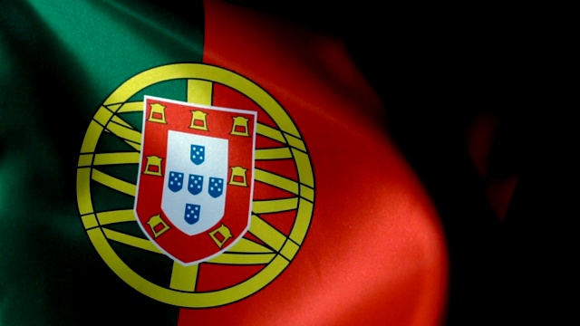 葡萄牙国旗抛视频下载