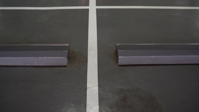 停车场地板视频素材