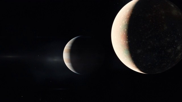 木星系统视频素材