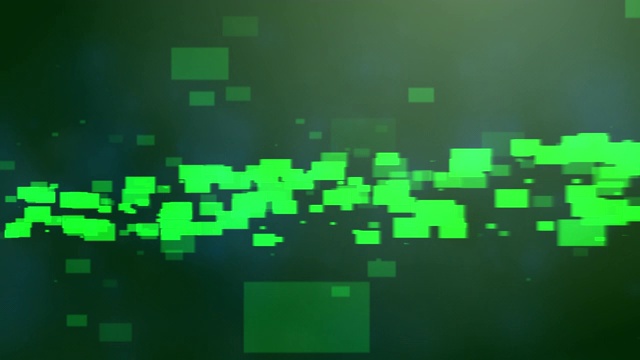4k绿色抽象技术背景视频素材
