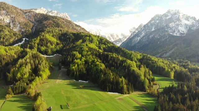 斯洛文尼亚风景优美的高山视频素材