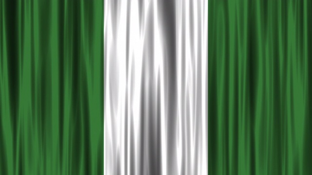 尼日利亚国旗(可循环)视频下载