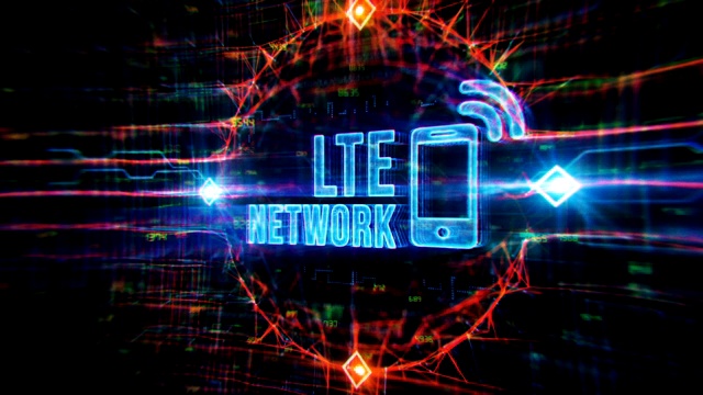LTE网络背景视频素材