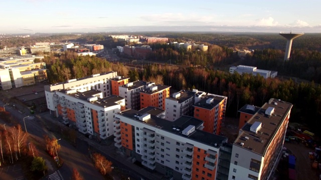 斯德哥尔摩的公寓视频素材