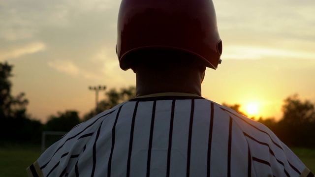 棒球运动员视频素材