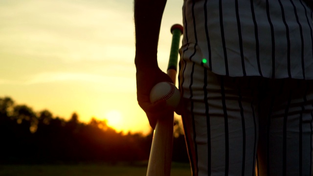 棒球运动员视频素材