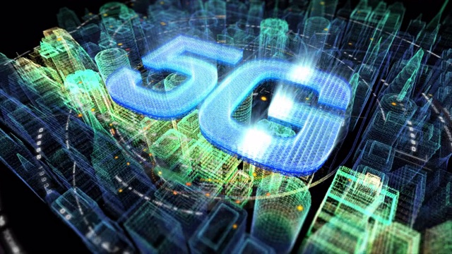 未来全息5G数字无线城市视频素材
