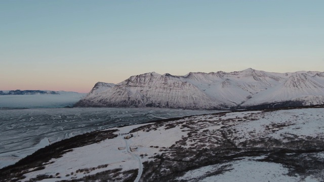 冰岛的斯瓦蒂弗斯风景视频下载