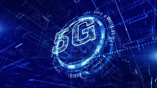 5G技术数字数据连接概念视频素材