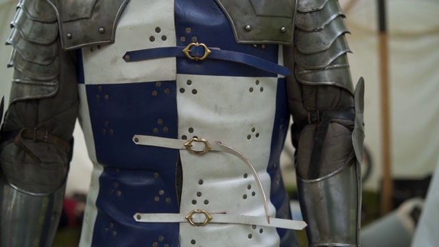 中世纪骑士铠甲视频素材