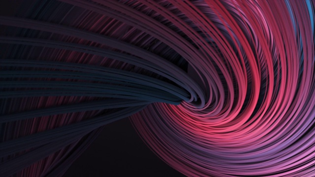 可循环漩涡抽象颜色背景视频素材