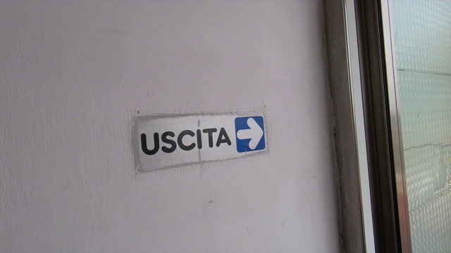 意大利，欧洲，地中海，卡普里岛的乌西塔标志。——慢动作视频素材