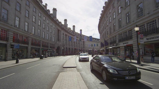伦敦的摄政街视频素材