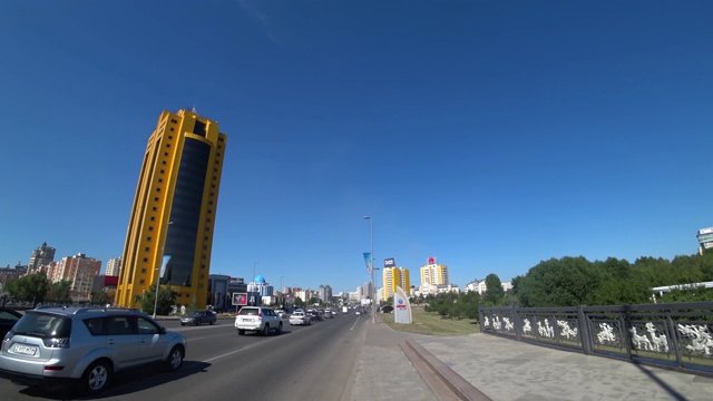哈萨克斯坦的首都是阿斯塔纳。视频素材