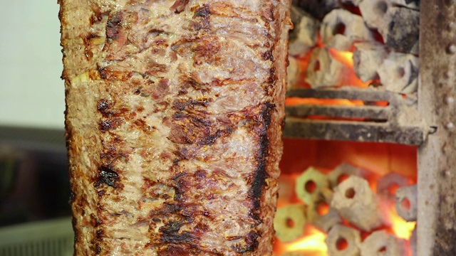土耳其传统食物烤肉串视频素材