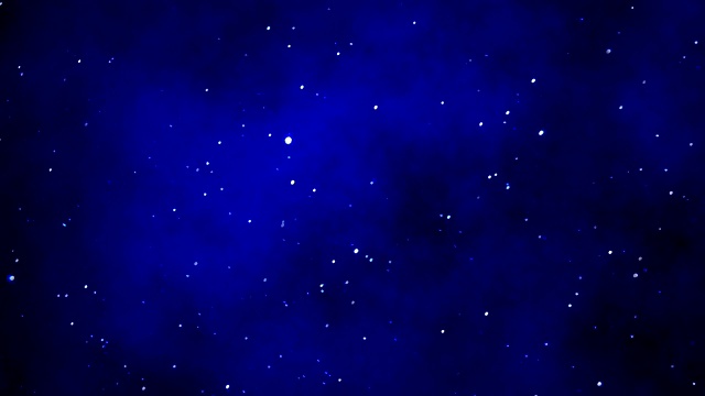 深蓝优雅的星形动画背景。视频下载