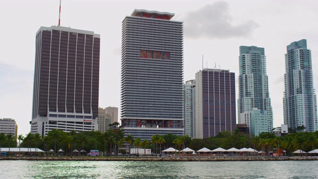 迈阿密海滨的建筑视频下载