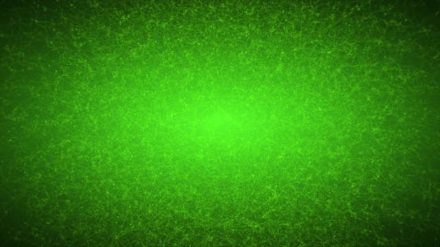 绿色背景上的抽象流动粒子视频素材