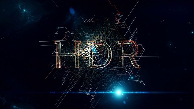 HDR多维数据集视频素材
