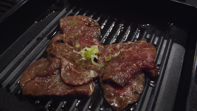 牛肉日式烧肉组视频下载