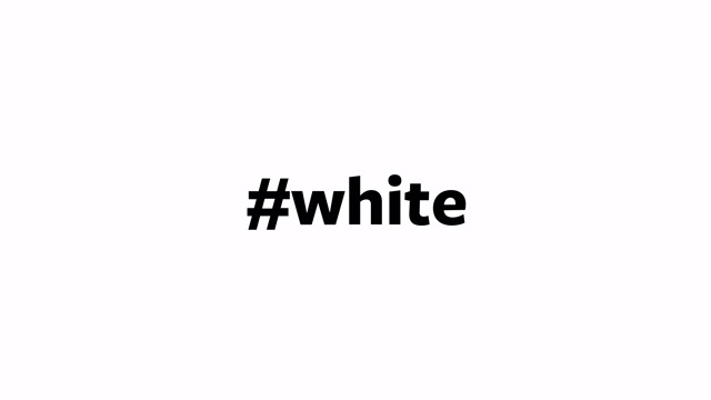 一个人在电脑屏幕上输入“#white”视频下载