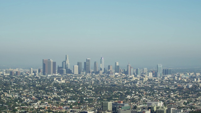 洛杉矶的城市景观视频素材