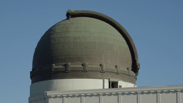 格里菲斯天文台的圆顶视频素材