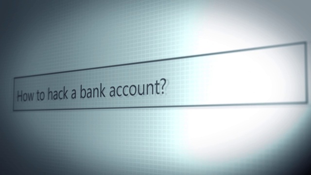 计算机技术取证系列-黑一个银行帐户结果视频素材