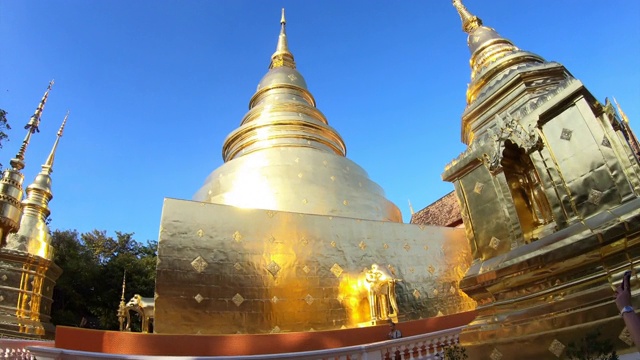 4K，泰国清迈佛寺视频素材