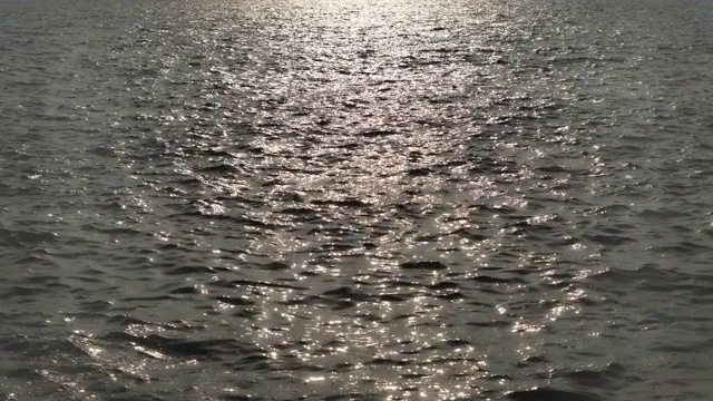 海水表面。视频素材