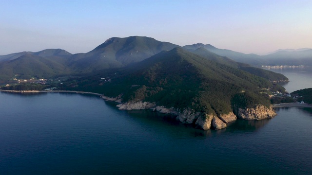 韩国大叶海琴岛的景色视频素材