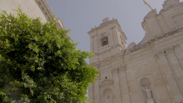马耳他Birgu的圣约翰大教堂视频素材