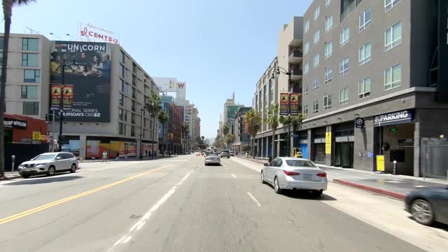 好莱坞大道XXI同步系列前视图驾驶工艺板视频下载