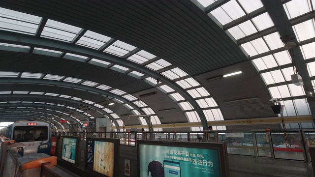中国北京地铁。视频下载